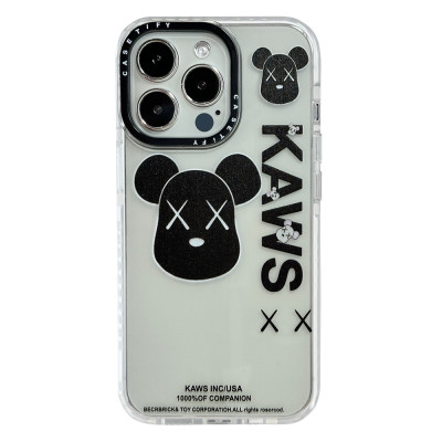 Силиконовый чехол Casetify KAWS для iPhone 14 Plus/15 Plus